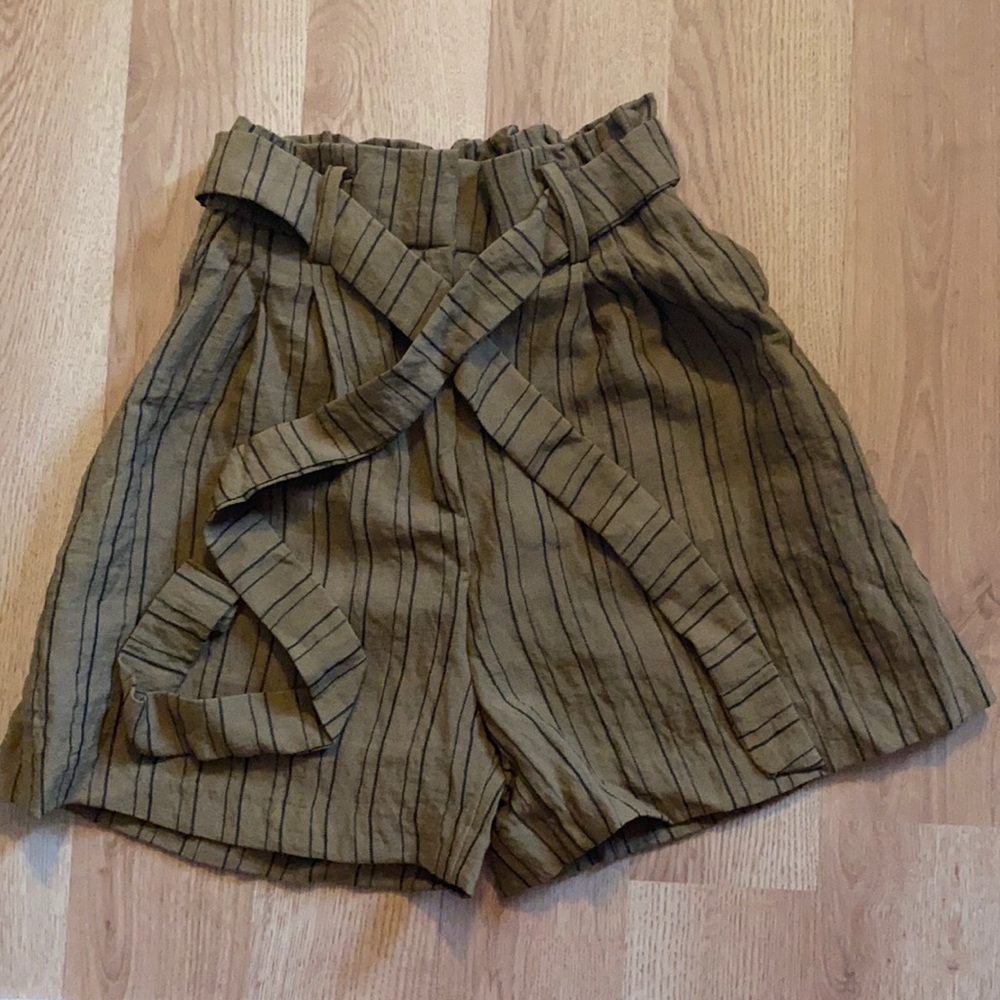 H & M hi- rise shorts.